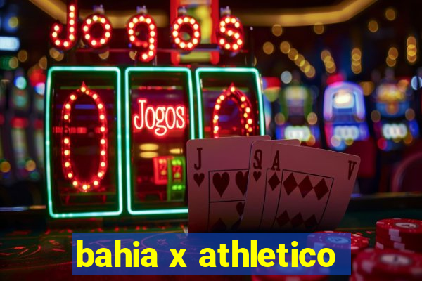 bahia x athletico-pr ao vivo